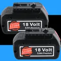 Produktbild: 2x Für Bosch Professional BAT618 BAT609 Akku Akkupack 18 V / 5Ah Li-Ion ProCORE