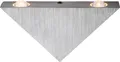 Produktbild: GLOBO LIGHTING LED Wandleuchte GORDON, LED fest integriert, Warmweiß, Wandlampe/Dreieck/Aluminium/Wohnzimmer/Flur/3000K