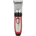 Produktbild: Clipster Akkuschermaschine Sonic Rot/schwarz, 5-stufig, Inkl. 4 Aufsteckkämme