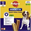Produktbild: Pedigree Dentastix Tägliche Zahnpflege Big Pack für mittelgroße Hunde 56 Stück 1x1,44kg