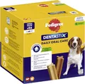 Produktbild: Pedigree DentaStix Hundesnack für mittelgroße Hunde (10-25kg), Zahnpflege-Snack mit Huhn und Rind, 1 Packung je 56 Stück (1 x 1.44 kg)
