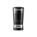 Produktbild: DeLonghi KG210 Elektrische Kaffeemühle mit Edelstahlscheiben - Schwarz