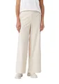 Produktbild: Comma Wide-Leg-Hose aus Feincord mit Elastikbund