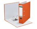 Produktbild: LEITZ Aktenordner LEITZ Plastikordner 180° orange DIN A4 Rückenbreite 8cm