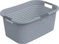Produktbild: Rotho Wäschekorb Country 40 L misty blau Wäschesammler