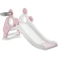 Produktbild: Tectake Kinderrutsche Joy Ab 2 Jahren Mit Basketballkorb  128 x 66 50 x 67 50 cm Pink