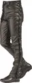 Produktbild: RO3 - Klassische, schwarze Schnürlederjeans aus echtem Rindsleder Roleff Größe: 46,