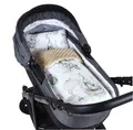 Produktbild: Kinderdecke BABYLUX Babydecke MINKY 2Set Kuscheldecke Decke 75 x 60cm Kinderwagen, BabyLux, MP127 - Beige + Elefanten
