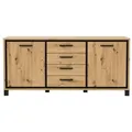 Produktbild: FORTE Sideboard Farida Braun Eiche