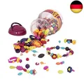 Produktbild: B. toys 500 Teile Bastelset Kinder Pop Arty – Schmuck Basteln, Bunte Perlen zum