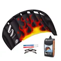 Produktbild: Lenkmatten HQ Symphony Beach III 1.3 Flame 11768053 Schwarz 130 x 55 cm