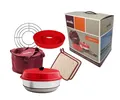 Produktbild: OMNIA Backofen Kit 1 -  5tlg. Camping Backofen Set Omnia Ofen Outdoor Boot
