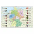 Produktbild: Idena Schreibunterlage Schreibtischauflage Deutschland 58,5 x 38,5 cm