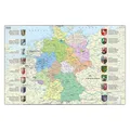 Produktbild: Idena Schreibunterlage Deutschland 58,5x38,5cm