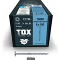 Produktbild: Tox TIMBR 8,0 x 100 TK (50 Stk.) (50 Schrauben pro Stück) (1120804180100)