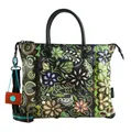 Produktbild: Gabs G3 Plus Shoulderbag M Schultertasche Ricamo Fiore Verde grün braun Neu