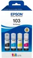 Produktbild: Epson 103 EcoTank 4-colour Multipack, 4.500 Seiten