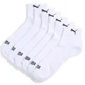 Produktbild: PUMA Unisex Cushioned Quarter Sock, White - New, 39-42 EU