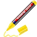 Produktbild: edding 300 Permanentmarker - gelb - 1 Stift - Rundspitze 1,5-3 mm - wasserfest, schnell-trocknend - wischfest - für Karton, Kunststoff, Glas, Holz, Metall, Glas
