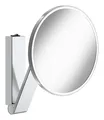 Produktbild: Keuco iLook_move Kosmetikspiegel mit Wippschalter mit Beleuchtung Dm. 212 mm - Verchromt - 17612019004