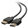 Produktbild: C2G 2ft 4K HDMI Cable - Ultra Flexible Cable with Low Profile Connectors - HDMI-Kabel - HDMI (M)