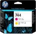 Produktbild: HP Inc. Druckkopf 744 - F9J87A magenta/gelb