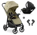 Produktbild: Hauck Sportbuggy Shop N Care 2in1 - Olive, Kinderwagen Sportwagen Set inkl. Babyschale bis 22 kg klein faltbar