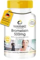Produktbild: Bromelain 500mg - 250 Tabletten - 1200 F.I.P - natürliches Ananasenzym - vegan & hochdosiert - Großpackung | Warnke Vitalstoffe - Deutsche Apothekenqualität