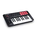 Produktbild: M-AUDIO Oxygen 25V - 25-Tasten USB MIDI Keyboard Controller mit Beat Pads, Smart Chord und Scale Modi, Arpeggiator und Softwarepaket Inklusive