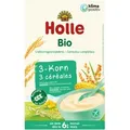 Produktbild: Bio-Vollkorngetreidebrei 3-Korn ab dem 6. Monat (250g)