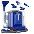 Produktbild: SOMMERTAL CompactCleaner WS450 5in1, Gerät für Teppiche, Treppen, Polster, Sofa, Auto, Tiere, Flecken, Leistungsstarker 450w Motor, Waschsauger, mit Zubehör, Selbstreinigung