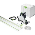 Produktbild: Festool TS 60 KEBQ-Plus-FS Elektro-Tauchsäge inkl. Koffer + Zubehör 577417