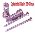 Produktbild: 25 Stück Gipskartondübel Spiral Pro 39-5 + 25 Stück Schraube
