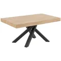 Produktbild: Vente-Unique Esstisch, Natur, Schwarz, Holz, Uni, 10-Sitzer, Rechteckig, 240x75x90 cm, Esszimmer, Tische, Esstische