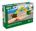 Produktbild: BRIO® Spielzeugeisenbahn-Schiene World Eisenbahn Zubehör Magnetische Kreuzung 33750