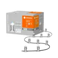 Produktbild: Ledvance 9er-Pack SMART+ WiFi GARDEN Spot Mini, 2,5 W, 380 lm, IP 65, RGB