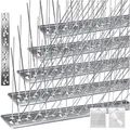 Produktbild: KESSER® Taubenabwehr Vogelabwehr 10m Spikes Set | Vogel/Taubenschreck 304 Edelstahl | Effektiver Tauben/Vogelschutz für Balkon, Dach, Fenster & Garten | Vogel Abschreckung Spieße + Montage Zubehör