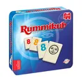 Produktbild: Jumbo Spiele 03973 Rummikub in der Metalldose, Familienspiel, Deutsche Ausgabe