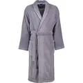 Produktbild: Villeroy & Boch Herrenbademantel 2522 Schalkragen Frottier, Schalkragen, 100% Baumwolle grau XL