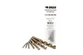 Produktbild: BAER HSS-E Spiralbohrer Set M3–M12 | 10-tlg. Kernlochbohrer Satz mit 5% Cobalt (DIN 338) | Metallbohrer für Stahl, Edelstahl V2A, INOX, Eisen, Aluminium | BaerCoil Stahlbohrer Set