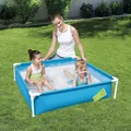 Produktbild: My First Frame Swimming Pool 122x122x30,5cm Schwimmbad Schwimmbecken Bestway