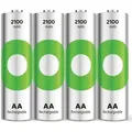 Produktbild: Batterien Akku Mignon 2100 mAh AA 4er-Blister 1,2 V, NiMH AA RECYKO