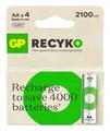 Produktbild: GPRCK210AA112C4 GP Battery y ReCyko Mignon AA -Akku NiMH 2100 mAh 1.2 V 4 St ~D~