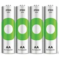 Produktbild: Recyko 4er Set Akkus Mignon AA 2100 mAh NiMH 1,2 V wiederaufladbare Batterie