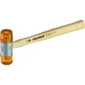 Produktbild: Gedore Plastikhammer, Ø 35 mm, Auswechselbare Köpfe aus Cellulose-Acetat, Robuster Stiel aus Esche (445 g) (8821510)