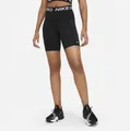 Produktbild: NikePro 365 Dri-FIT 8IN Damen enge Sport-Shorts schwarz/weiß schwarz/weiß S