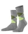 Produktbild: Burlington Herren Socken Manchester M So Baumwolle gemustert 1 Paar, Grau Light Grey 3613, 40-46
