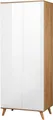 Produktbild: OTTO home Kleiderschrank Lund Schlafzimmerschrankim skandinavischem Design Garderobenschrank mit Premium Innenausstattung, Breite 80 cm hochglanz