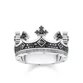 Produktbild: Thomas Sabo Ring Krone, Größe 58, Sterlingsilber und Zirkonia, TR2208-643-11
