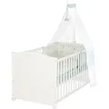 Produktbild: Roba Babybett, Weiß, Textil, Tiere, 70x140 cm, Babymöbel, Babybetten, Beistellbetten